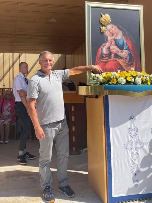 “Marija pomagaj, da bomo zmogli” – Karl Erjavec se je posvetil Mariji