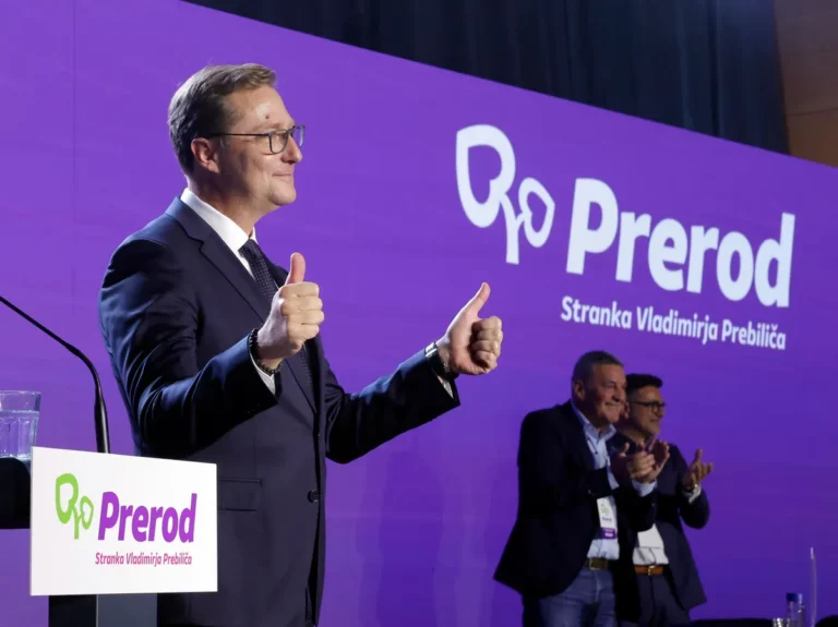 (V ŽIVO) Prerod Vladimirja Prebiliča v Mariboru predstavlja volilni program