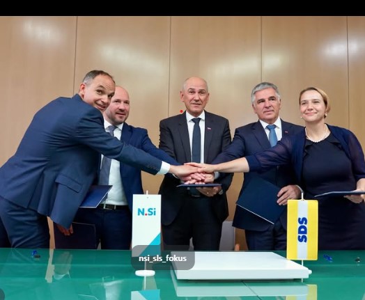(VIDEO) Podpis koalicijske pogodbe