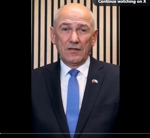 (VIDEO) Janez Janša pred današnjo proslavo retvital svoj nastop pred volitvami o vojni proti “udbomafiji” (organizirani kriminalni združbi) – Bo tudi po prevzemu oblati nocojšnji govor na proslavi šel v tej smeri?