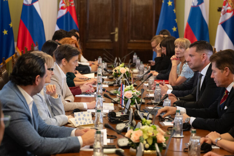 “Vprašanje položaja srbske manjšine v Sloveniji zahteva stalen dialog” – Ana Brnabić ob obisku Zorana Stevanovića v Beogradu