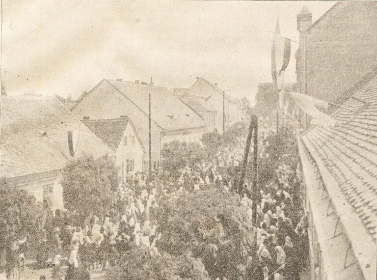 Prekmurje po odločitvah Pariške mirovne konference avgusta 1919 pripadlo Kraljevini Srbov, Hrvatov in Slovencev