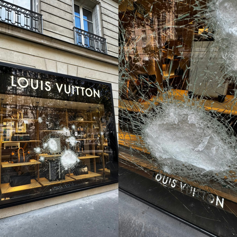 Kako je prestižna znamka Louis Vuitton postala “zaščitna znamka” protestov v Franciji?