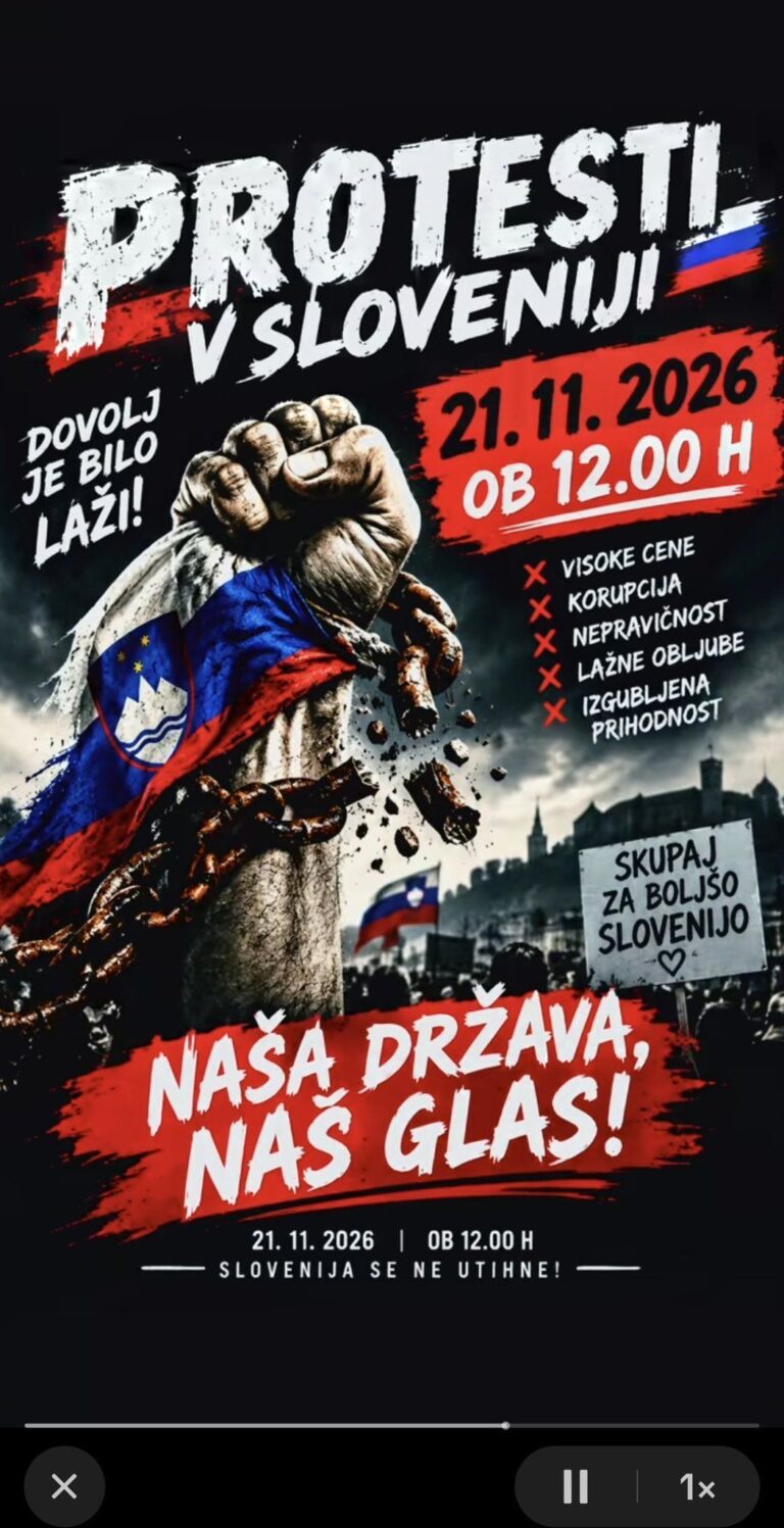 “Roke proč od Slovenije” – Janez Janša opozarja “levičarje”, ki javno pozivajo na proteste